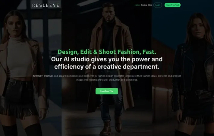 Resleeve AI Fashion Design
